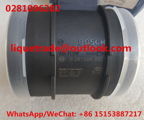 China BOSCH medidor maciço 0281006202 do sensor de fluxo do ar/0 281 006 202 MAF originais 356679205 fornecedor