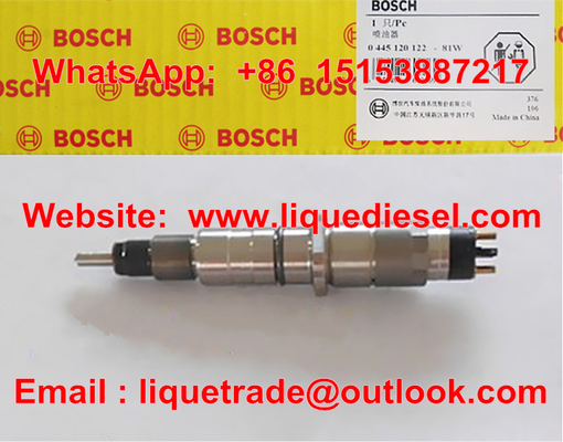 CHINA Injetor original 0445120122,0 de BOSCH 445 120 122,4942359 ILHA apta DCEC, válvula DLLA144P1707 F00RJ01941 do bocal 0433172045 fornecedor