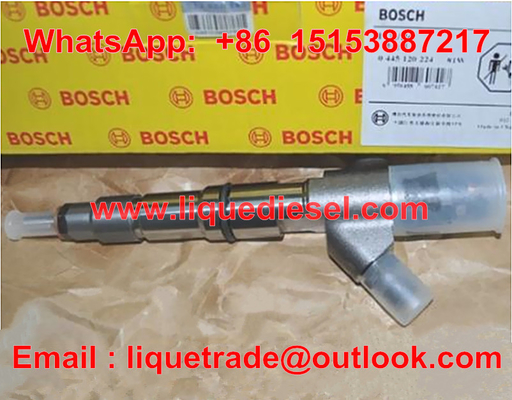 China Injetor original 0 de BOSCH 445 120 224,0445120224,612600080618, 0 445 120 170,0986AD1017,0986AD1010 ajustes WEICHAI, wei chai fornecedor