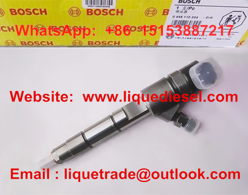 China Injetor original 0445110334 de BOSCH, 0 445 110 334 para Chaochai, chao chai, motores de JMC Jiangling, bocal apto 0433172106 fornecedor