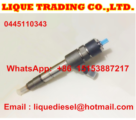 CHINA Injetor comum genuíno e novo 0445110343,0445110412 do trilho para JAC Refine fornecedor