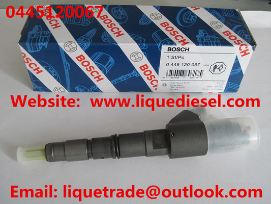 China Injetor comum genuíno &amp; novo 0445120067 de BOSCH do trilho para DEUTZ 04290987, VOLVO 20798683 fornecedor