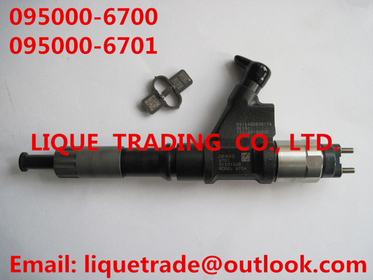 CHINA Injetor comum do trilho de DENSO 095000-6700,095000-6701 para SINOTRUK HOWO VG61540080017A/R61540080017A/150100106800 fornecedor