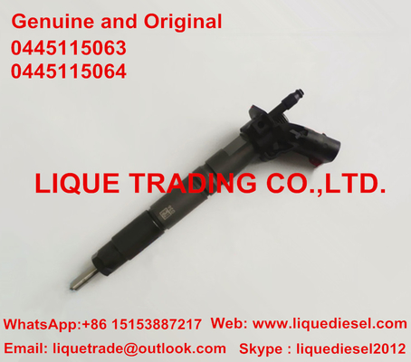 CHINA Injetor Piezo genuíno/novo 0445115063,0 445 115 063,0445115064,0 445 115 064, A6420701387, A6420701587, A6420701787 fornecedor