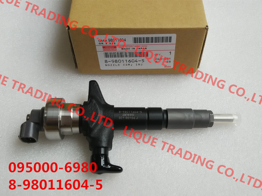 CHINA Injetor comum do trilho de DENSO 095000-6980 para ISUZ U 4JJ1 8980116040, 8980116044, 8980116045, 8-98011604-0, 8-98011604 fornecedor