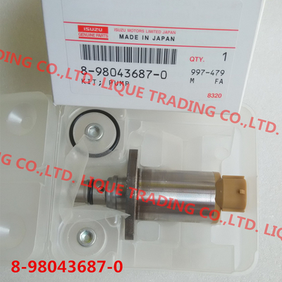 CHINA ISUZU 8-98043687-0, 8980436870 reguladores de pressão genuínos do combustível/válvula de sução SCV 8980436870 fornecedor