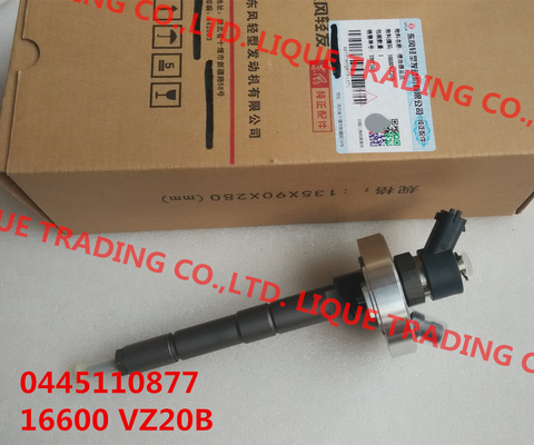 CHINA Injetor comum 0445110877 do trilho, 0 445 110 877, 16600VZ20B, 16600 VZ20B, 16600-VZ20B fornecedor