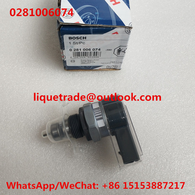 CHINA Válvula de regulamento 0281006074 da pressão de BOSCH, 0281006075 para AUDI, SEAT, VW 057130764AA, 057130764AB fornecedor