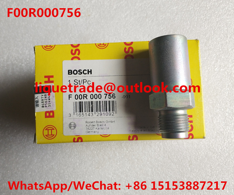 CHINA Válvula de escape de pressão F00R000756 de BOSCH, F 00R 000 756 fornecedor