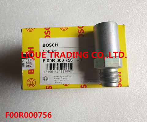 CHINA BOSCH F00R000756, válvula comum original F00R000756 de /relief da liberação da pressão do trilho 756 de F 00R 000, F 00R 000 756 fornecedor