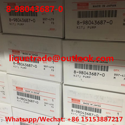 CHINA Regulador de pressão do combustível de DENSO 8980436870/válvula de sução SCV 8-98043687-0, 294200-0650, 2942000650 fornecedor