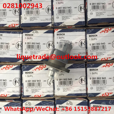 CHINA Válvula 0281002943 do regulador de pressão de BOSCH, 0 281 002 943, DRV 0281002943 fornecedor