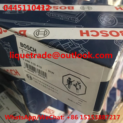 CHINA Injetor comum 0445110412 do trilho de BOSCH, 0 445 110 412 fornecedor