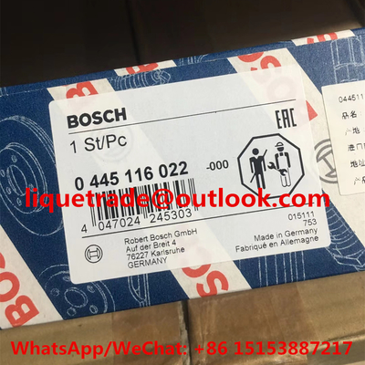 CHINA Injetor comum GENUÍNO 0 do trilho do INJETOR 0445116022 de BOSCH 445 116 022, 0445116022 fornecedor