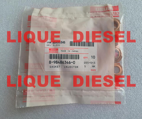 CHINA GASKET 8-98486346-0 original 8984863460 98486346 GASKET: BOTÃO DO INJETOR fornecedor