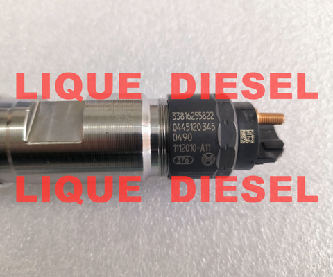 BOSCH Injetor de trilho comum 0445120345 0 445 120 345 0445120 345 33816255822 1112010-A11 fornecedor