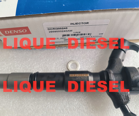 Injetor de combustível DENSO DCRI200240 2959000240AM 295900-0240 23670-30170 23670-39445 para Toyota Dyna, Hiace, Hilux fornecedor