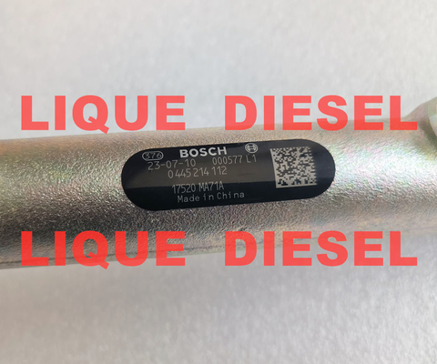 BOSCH Comum rail fuel rail 0445214112 0 445 214 112 para NISSAN 17520-MA71A 17520MA71A fornecedor