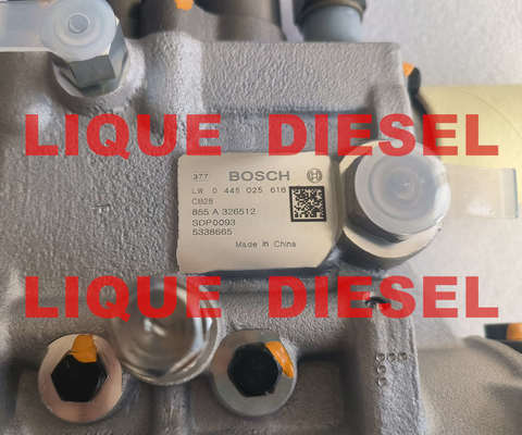 Bomba de injecção de combustível 0445025618 5338665 Bomba de injecção de combustível 0 445 025 618 Para motor QSL9.3 QSL93 fornecedor