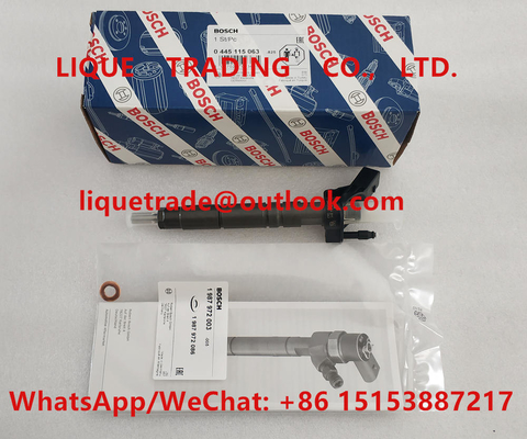 Injetor Piezo 0445115064 de BOSCH, 0445115063 para Mercedes Benz A6420701387, A6420701587 fornecedor